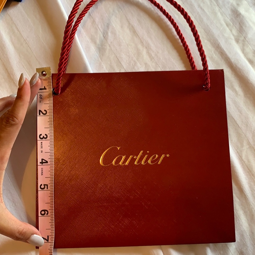 Authentic Cartier Paper bag